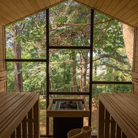 Le Sauna extérieur