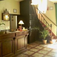 La receptionet l'escalier centenaire