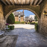 L'entrée de la cour d'honneur