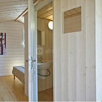 Interieur d un des 16 chalets
