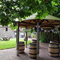 Le Kiosque dans la cour interieure