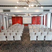 Salon aménagé en théâtre - 90m2