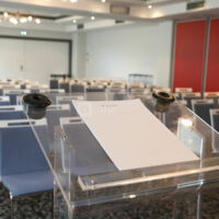 Salon aménagé en théâtre - 120m2