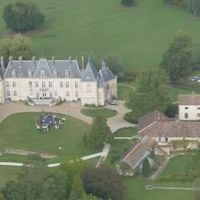 Photo aérienne du site