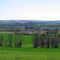Le chateau de carrouges dans son bocage