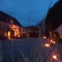 La cour ,nocturne