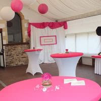 Création déco barnum mariage au chais de l'epinay