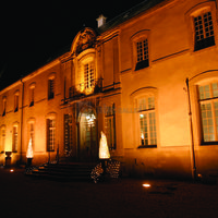 Facade illuminée