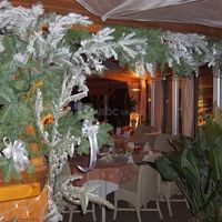 Décor de noel au sunset
