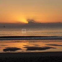 Soleil couchant vu du restaurant le sunset