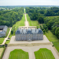 La perspective et l'environnement boisé