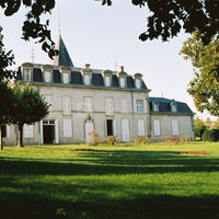 Vue du parc et du château