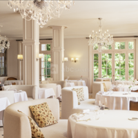 Salle de restaurant - Attilio Briollay