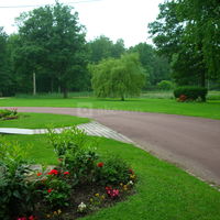 Vue sur le parc