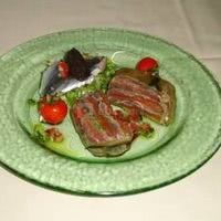 Terrine de tomates aux anchois frais mariné