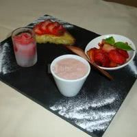 Dégustation de fraises