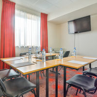 Salle de réunion en rectangle