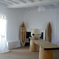 Bureau : table 4m long en bois de chêne
