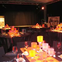 Putting green en soirée de gala