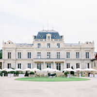Cocktail devant le Château