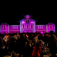 Projection images sur façade