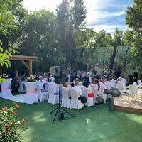 Le Maeva - Cérémonie sur la terrasse ombragée