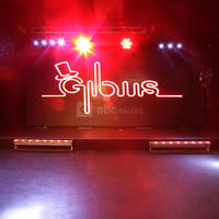 SCÈNE AVEC GRAND MUR DE LED