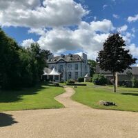 Château vue du Parc face à la mer
