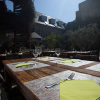 Terrace cour interieur