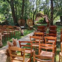 Cérémonie laïque dans le parc