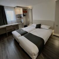 Chambre avec lits jumeaux