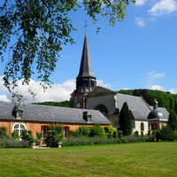 Jardin devant l'orangerie