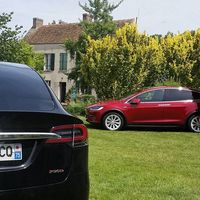 Terrasse exposition de Voiture