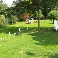 Parc ombragée pour vin d'honneur