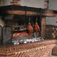 Jambon a la cheminée