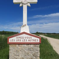 Entrée chemin de la ferme