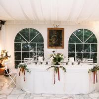La table d'honneur