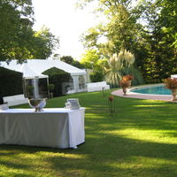 Un buffet extérieur