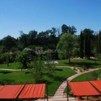 Le jardin vue du gîte