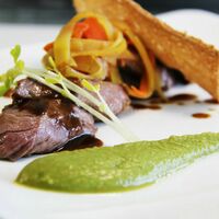 Poêlée d'onglet de veau