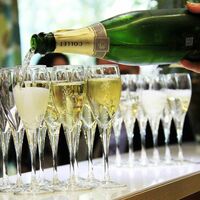 Service de champagne