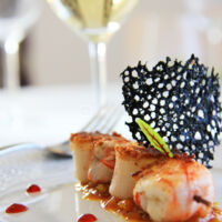 Plat pour un repas traiteur