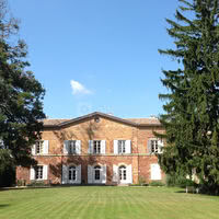 La façade du château