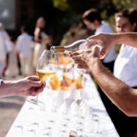Cocktail au Château L'Hospitalet