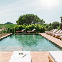 La terrasse de la Villa Soleilla