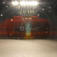 Grande salle, vue sur les gradins