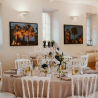 Repas dans l'orangerie