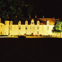 Vue du château de nuit