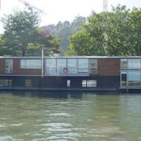 Vue de la structure par la seine