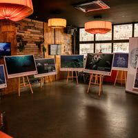 Exposition photo lors de la Monaco Ocean Week